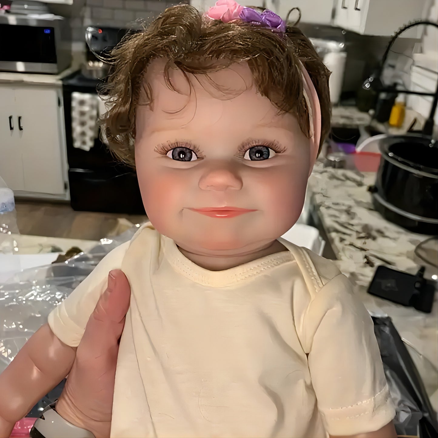 Reborn Baby Dolls, 20Inch Cute Soft Vinyl Realistic-Newborn Baby Doll Poseable Real Life Lifelike Baby Dolls w/Doll Accessories for 3+ Year Old Girls