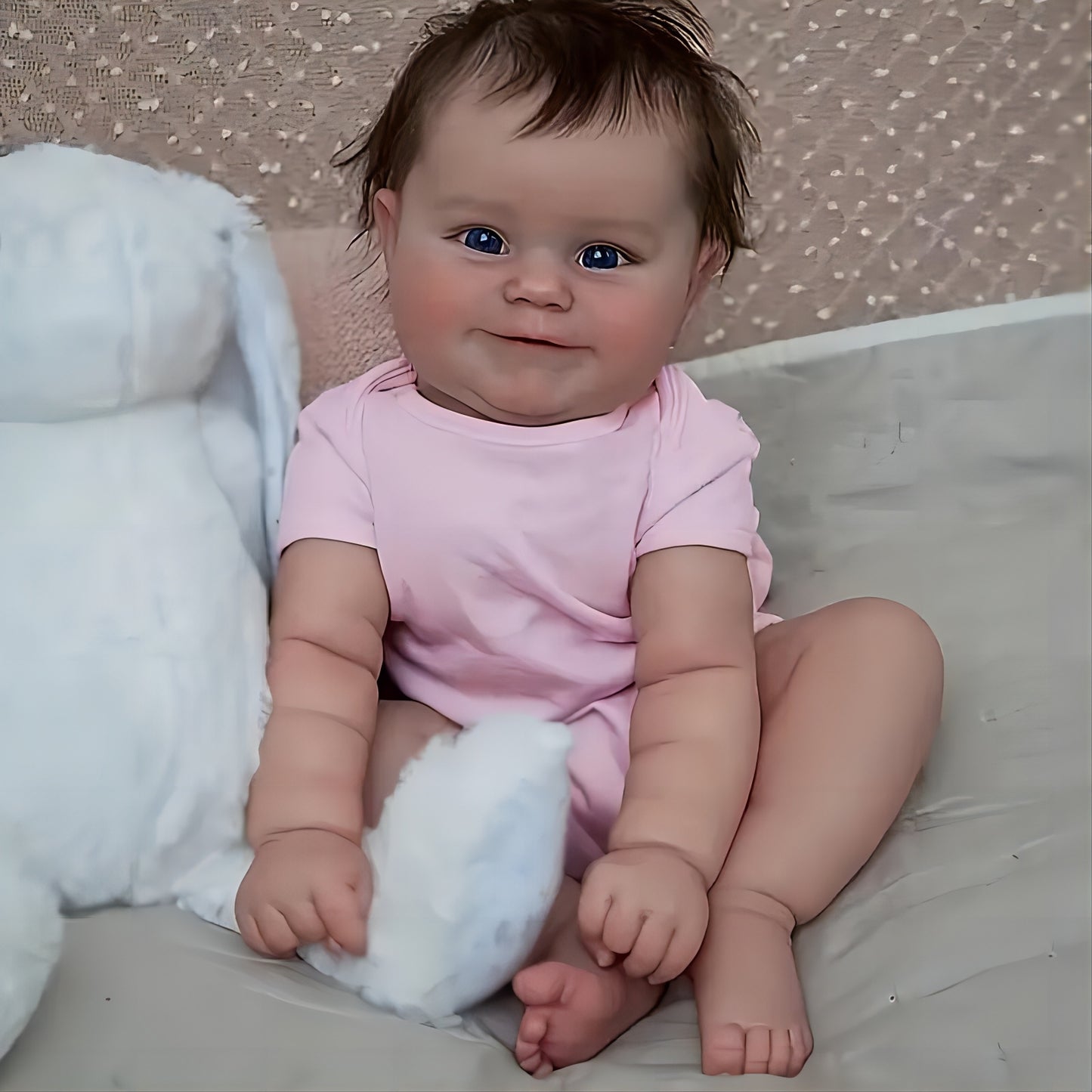 Reborn Baby Dolls, 20Inch Cute Soft Vinyl Realistic-Newborn Baby Doll Poseable Real Life Lifelike Baby Dolls w/Doll Accessories for 3+ Year Old Girls