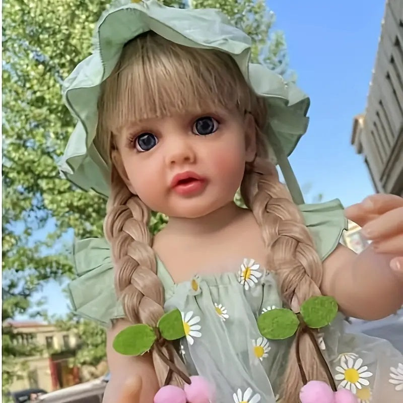 50 CM /20 Inch Reborn Doll Lifelike Real Soft Touch Mad die With Hand-Rooted Hair, High Quality Handmade Art Doll , Halloween/Thanksgiving Day/Christmas Gift