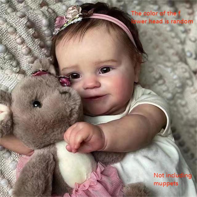 Reborn Baby Dolls, 20Inch Cute Soft Vinyl Realistic-Newborn Baby Doll Poseable Real Life Lifelike Baby Dolls w/Doll Accessories for 3+ Year Old Girls