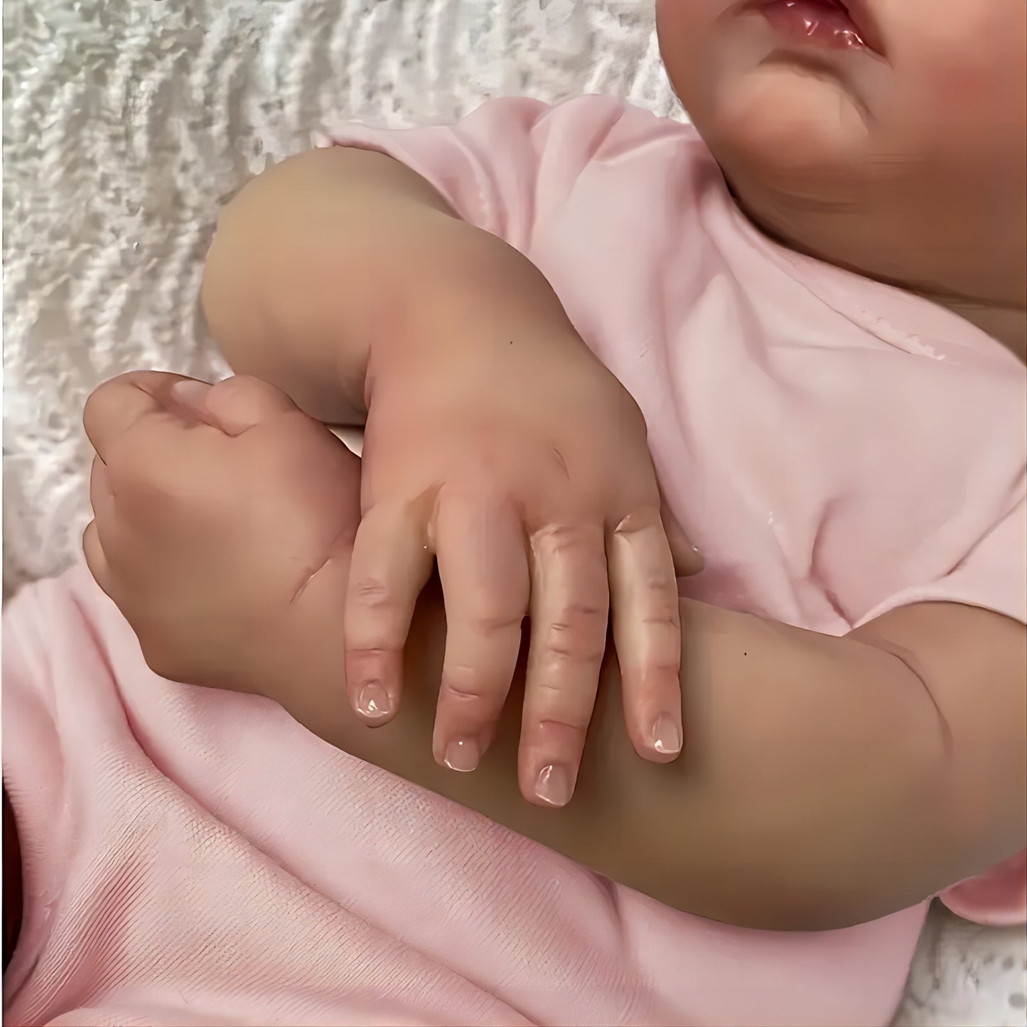 Reborn Baby Dolls, 18 Inch Cute Soft Vinyl Realistic-Newborn Baby Doll Poseable Real Life Lifelike Baby Dolls w/Doll Accessories for 3+ Year Old Girls