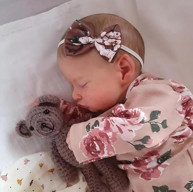Reborn Baby Girl Dolls - 20 inch Lifelike Newborn Baby with Realistic Veins for Kids Age 3 +